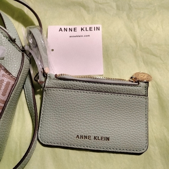 Anne Klein Logo Triple Compartment Crossbody with Card Case - Picture 13 of 15